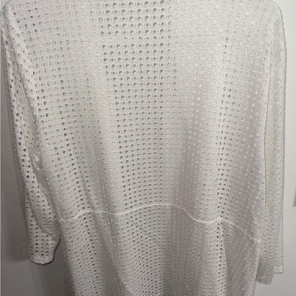 White dressy cover up - Picture 2 of 2